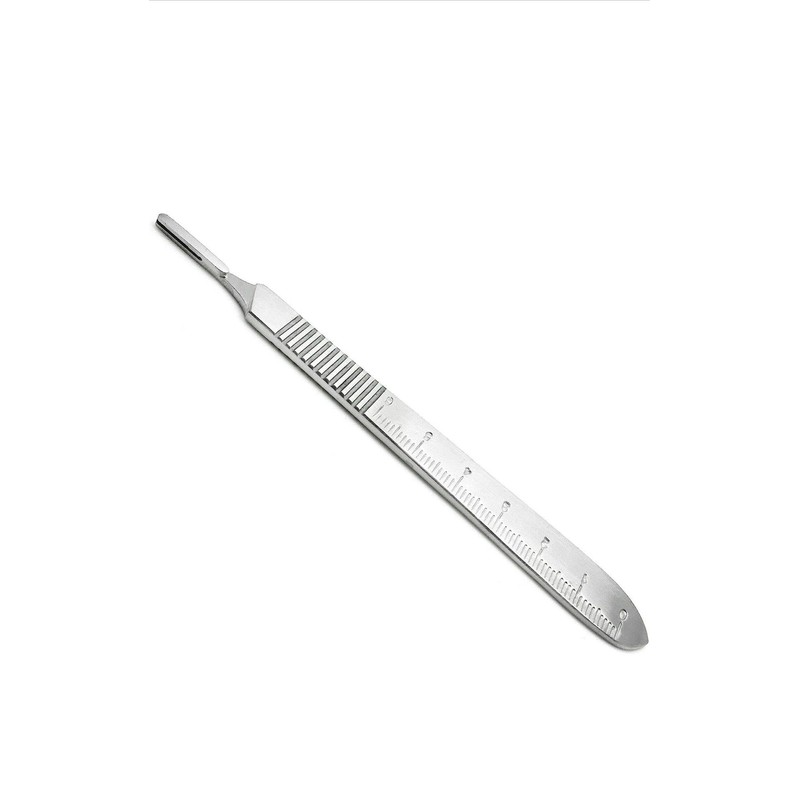 3 Pcs Stainless Steel Scalpel Handle No #3 Cutting Tool