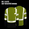 LOVPOSNTY Safety Shirts ANSI Class 3 Hi Vis Shirts with