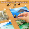 Outus 60 Pcs Giant Push Pins Jumbo Tacks 1 Inch