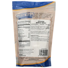Shiloh Farms, Bran Coarse Organic, 16 Ounce | Organic pantry staple for baking, cooking, or everyday recipes. Non-GMO quality ingredients.