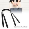 2Pcs Leather Bag Handles 25.6in Long 0.7in Wide Synthetic Leather