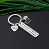 CYTING Hospice Nurse Keychain Gift Because End Of Life Deserves