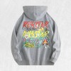 Richstar Graphic Hoodie 100% Cotton US Warehouse 6 ColorsColor: Red,