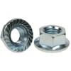 SS8® 2 x Flange Nuts Stainless Steel M5 (5mm) Hex