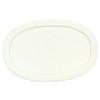 Corningware F-15-PC Oval French White 15-ounce Plastic Lid - 2