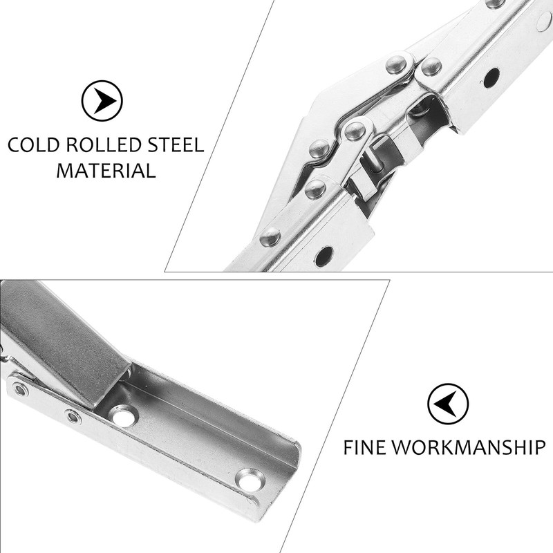 90 Degree Folding Door/Shelf Hinge Hidden Bracket Table Holder Furniture