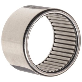 Koyo B-36 Needle Roller Bearing, Full Complement Drawn Cup, Open, Inch, 3/16" ID, 11/32" OD, 3/8" Width, 11000rpm Maximum Rotational Speed