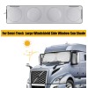Unbranded For Freightliner Mack Semi-Truck Big Windshield Side Window Sun
