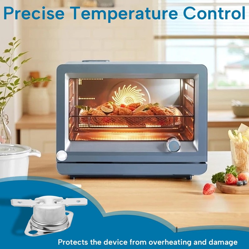 Tumble Dryer Temperature Thermostat Controlled Switch Thermostat Kit For Hotpoint,