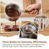 Milk Pan, 10cm Milk Pan with Pouring Lip 300ml