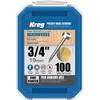 KREG High Quality Zinc Screws 19mm Screw Length, Fine Thread,