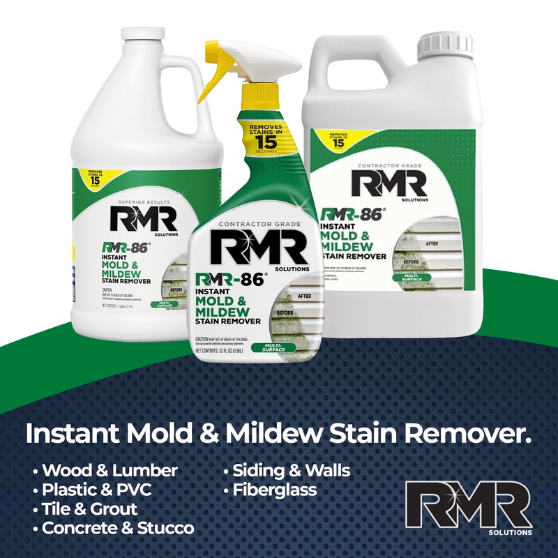 RMR-86 Instant Mold Stain and Mildew Stain Remover Spray -