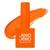 Jello Jello Neon Color Gel Nail Polish, JN-02 African Sunset, 10ml, 1 piece / 젤로젤로 네온 컬러 젤네일 폴리쉬, JN-02 아프리카선셋, 10ml, 1개