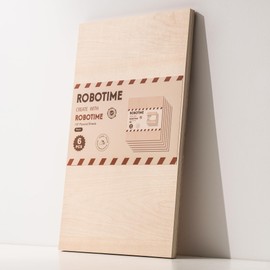 ROBOTIME 3mm Plywood 6 Pcs, 1/8 Maple Plywood for Laser Cutting & Engraving, Thin Maple Boards 12"x20" Crafting Wood Sheets