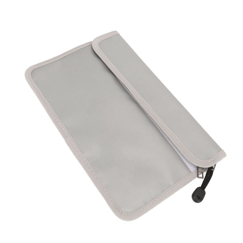 Fireproof Document Bag High Temperature Resistant File Safe Pouch with
