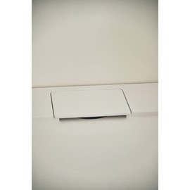 Ideal Standard - Ultra Flat S i.life, Copripiletta in finitura per piatto doccia, Tappo scarico doccia originale, Bianco