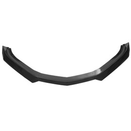 IKON MOTORSPORTS, Front Bumper Lip Compatible with 2016-2024 Chevy Camaro, 1LE Style Gloss Black Front Air Chin Dam Bodykit Underbody Lip Spoiler Splitter ABS Plastic