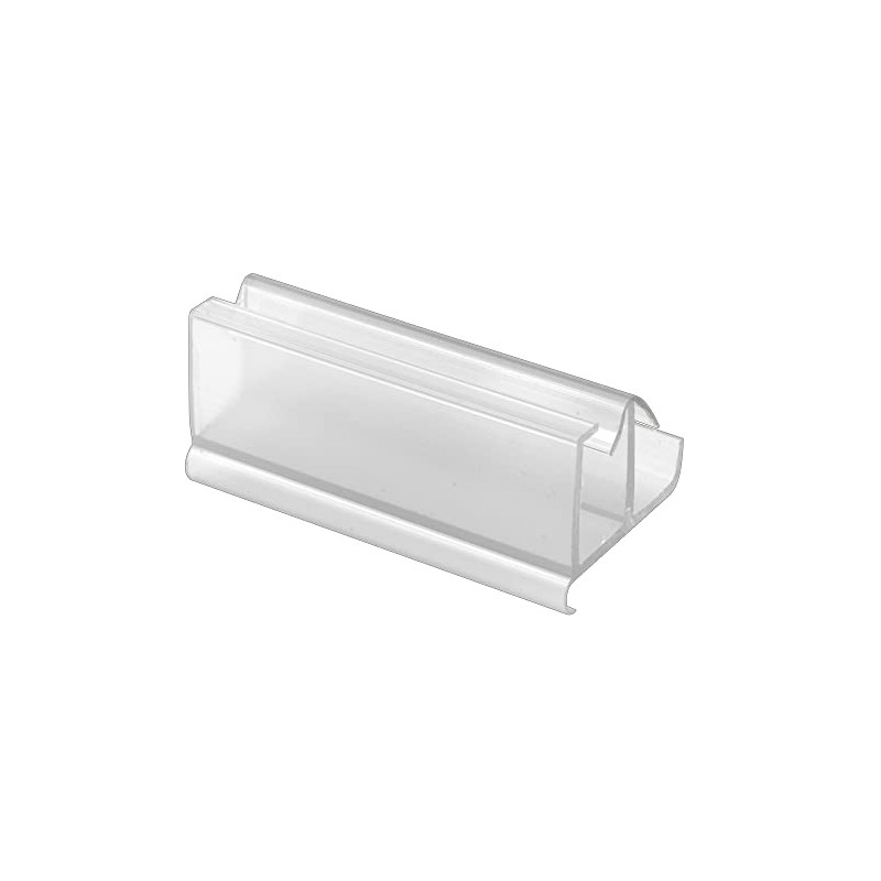 Prime-Line M 6217 Tub Enclosure Bottom Guide, For Frameless Panels,