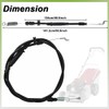 ZAMDOE 381030082/0 Lawn Mower Self Drive/Clutch Cable for Mountfield SP454