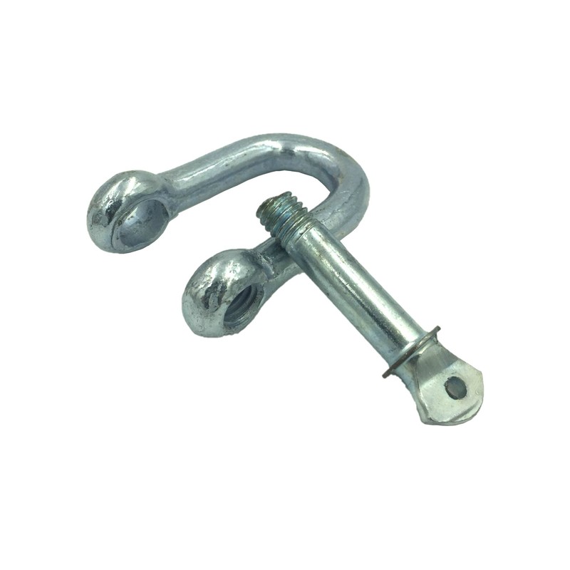 BRUFER GR-04 Galvanized Screw Pin Chain Anchor "D" Shackle (5/16"