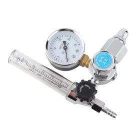 Garosa Argón CO2 Medidor de Flujo Regulador de Soldadura, Argón CO2 Mig Tig Medidor de Flujo de Aire Regulador Manómetro Piezas de Soldador Reductor de Gas, Equipo de Soldadura Tig
