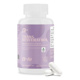 B-fit Trans-resveratrol 90 Capsulas 1000mg 45 Porciones