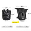 Bike Pannier Bag 20L Waterproof Bike Bags Bicycle Rear Seat