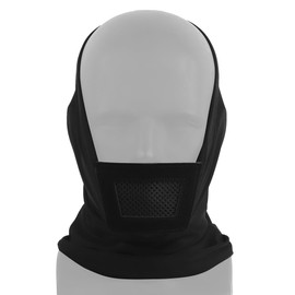 Half Balaclava Mask with Steel Mesh, Stretchy Fabric, Drawstring. 800FPS Mouth Protection Shape-adjustable Mesh with Gasket, Breathable Portable Tactical Mask for Airsoft/Outdoor/Duty(Face Warrior-OD)