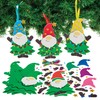 Baker Ross FX858 Christmas Tree Gonk Mix & Match Decoration
