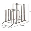 Chopping Board Holder, Baking Tray Holder Slots Chopping Board Stand