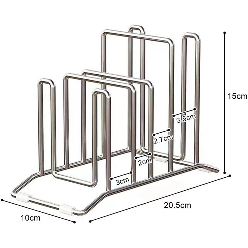 Chopping Board Holder, Baking Tray Holder Slots Chopping Board Stand
