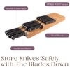 Bellemain Bellemain 100% Pure Bamboo in Drawer Knife Block |