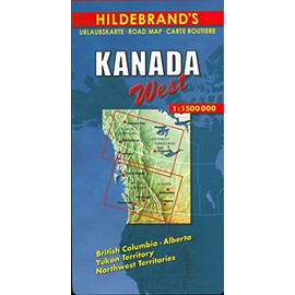 Hildebrand's Travel Map: Canada (Hildebrand's Canada maps)