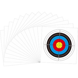 BOOSTEADY 50pcs Paper Targets, Air Gun Pistol Rifle Pellet Targets 30x 22cm Each