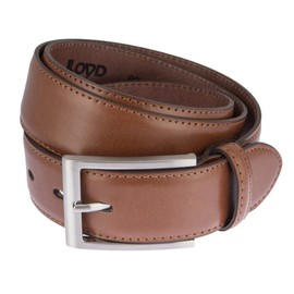 LLOYD Men´s Leather Belt 3.5 W125 Cognac - kürzbar