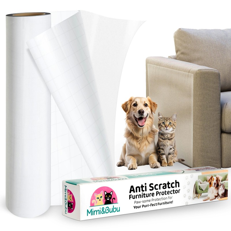 Mimi&Bubu [0.2 mm Extra-Thick BPA-Free] Anti Scratch Furniture Protector, Single-Sided