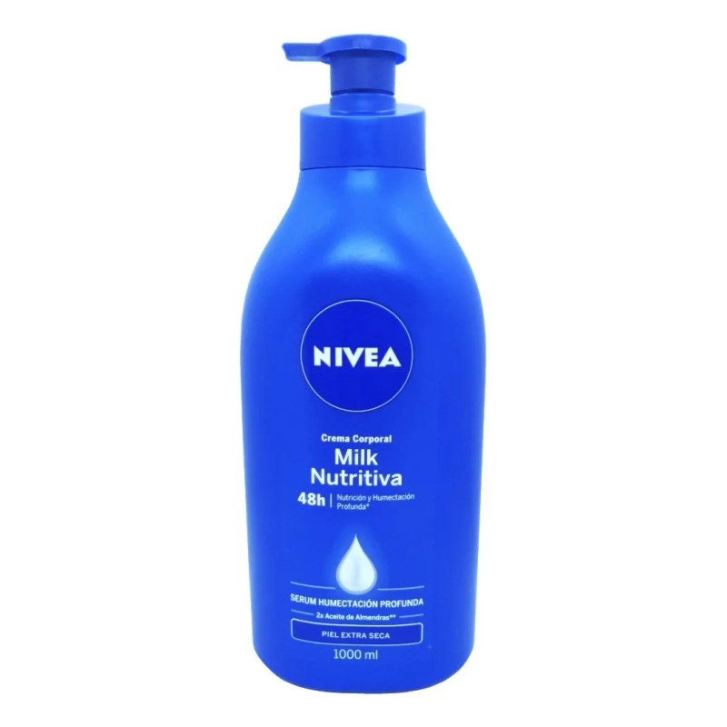 Nivea Milk Nutritiva Crema Corporal Nutrición Piel Extra Seca