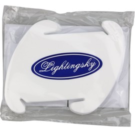 Lightingsky IQ Lamp Shade Toy Self DIY Assembled Puzzle Lights for Room Decoration (White, Small-25cm)