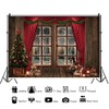Renaiss 3 x 2.5 m Rustic Christmas Indoor Background Wooden