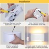 Lightess Plug in Wall Sconces 12W Modern LED Wall Light