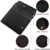 RingSun Genuine Leather Pocket Protector for Men, Durable Pocket Tool