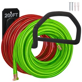 PeoMev Heavy Duty Hose Hanger Wall Mount Water Hose Holders for Outside, Sturdy Hose Stand for Garden Hose Storage and Extension Cords