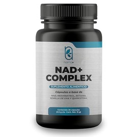 NAIMA NAD+ Complex Antiaging | 30 días | Fórmula avanzada con Resveratrol, Betaína, Semillas de Uva, Quercetina | Suplemento Antioxidante Celular Prem