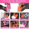Razor Blade Scraper Tool,2 Pack Razor Scrapers with Extra 50Pcs