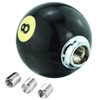 Lunsom Round Shift Knob, 8 Billiard Gear Shifter Lever Head