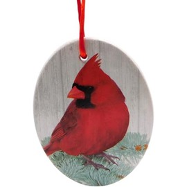 Cardinal Ornament with Legend Story Christmas Tree Décor