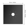WANGCL 4 Thickened 0.2mm Sheets Stove Burner Cover Reusable Non-Stick