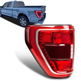 ZSBMP Halogen Tail Lights W/Blind Spot Compatible With 2021 2022 2023 Ford F150 XLT Tail Light (21-23 Halogen Type W/Blind Spot, Left Driver Side) OEM:ML3Z-13405-C ML3Z-13405-B