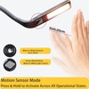 Upgraded 2-in-1 Neck Reading Light with Smart Sensor, 10-80Hrs Lasting