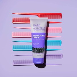 SoftSheen-Carson Dark&Lovely Detangling Cream, 6.8 Fl Oz - For Protective Styles, With Peppermint&Avocado Oil for Braids, Weaves, Wigs&Locs No Dyes, No Mineral Oil, No Petrolatum